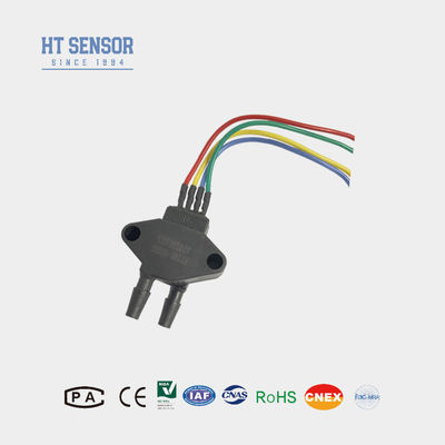 HT100 20kpa Black Plastic Shell Differential Silicon Pressure Sensor for Gas Measurement