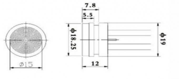 10KPa ~ 70MPa ซิลิคอนเซนเซอร์ความดัน ซินเซอร์ความดัน Piezoresistive 0