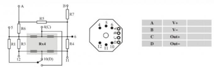 HT26V 10V เครื่องตรวจจับความดันซิลิคอน Piezoresistive เครื่องตรวจจับ Diaphragm OEM 6
