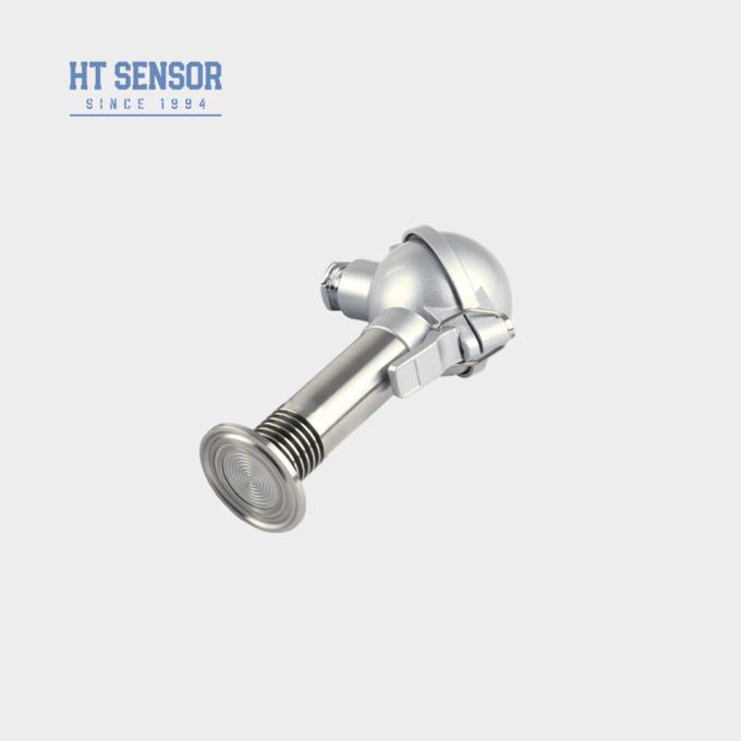 เครื่องส่งสัญญาณแรงดัน OEM แบบหนีบ Hengtong พร้อมเซ็นเซอร์แรงดันทนอุณหภูมิสูง 0