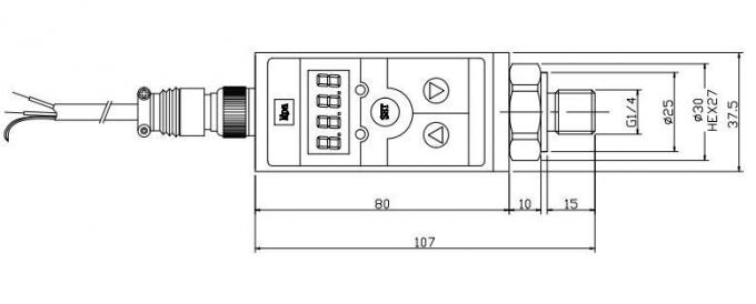BPZK04-D LED Display เครื่องปรับอิเล็กทรอนิกส์ความดัน เครื่องปรับอิเล็กทรอนิกส์ความดัน 1