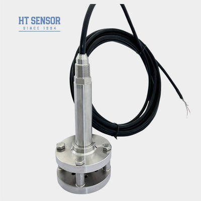 BH93420-WS เครื่องส่งระดับน้ํา 4-20mA เครื่องตรวจจับระดับของของเหลว OEM พร้อมปรับ Flange