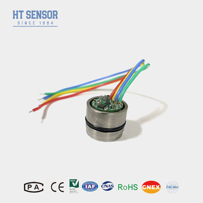 เครื่องตรวจจับความดัน Piezoresistive Silicon Diffused 19mm สําหรับการใช้งานในระยะ -100kpa